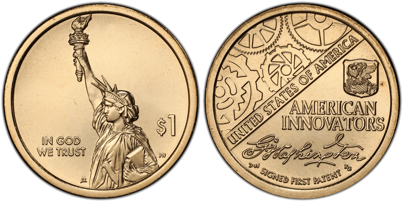 2018-D American Innovation Dollar — four designs per year honoring innovation in each state